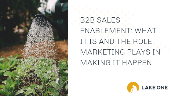 B2B Sales Enablement