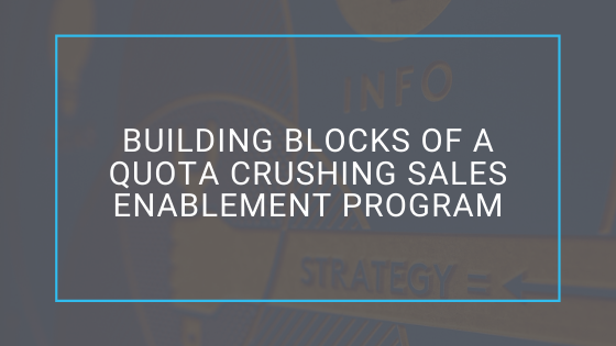 sales enablement program