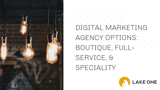 Digital Marketing Agency Options