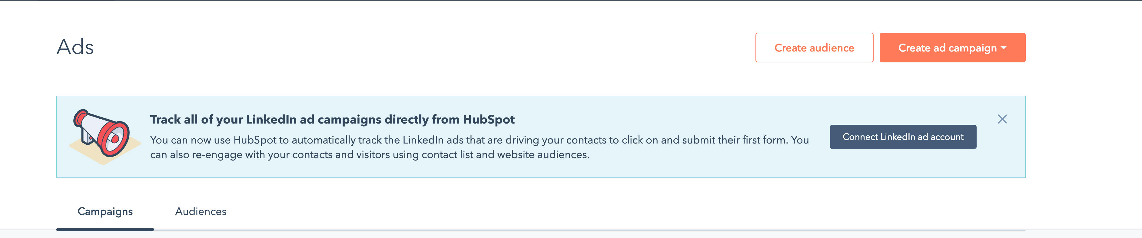 Hubspot LinkedIn Ads