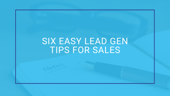 easy lead gen tips