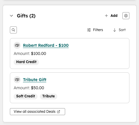 hard and soft credits - hubspot for nonprofits