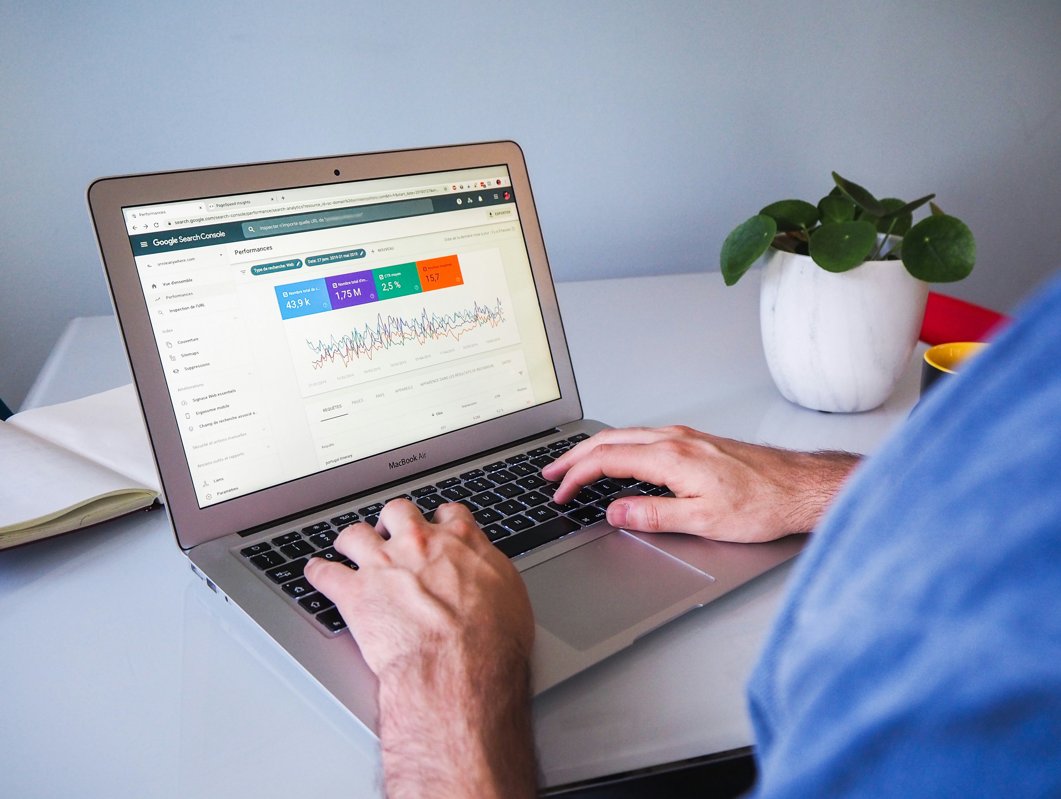 Image of Google on a laptop- Google Ads Grant for Nonprofits blog featured image